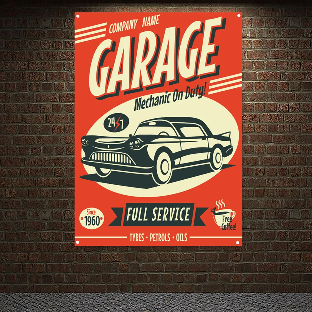 Auto Repair Shop Banners - Póster de tienda de reparación de