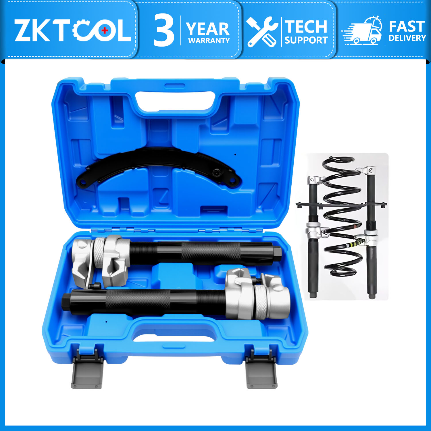 Valve Spring Compressor - Juego de herramientas manuales de 3