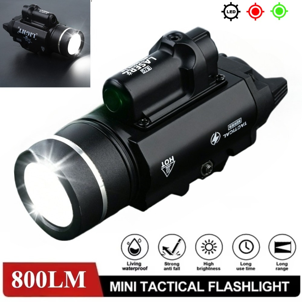 Timing Light Gun - Linterna Táctica LED de 800 Lúmenes