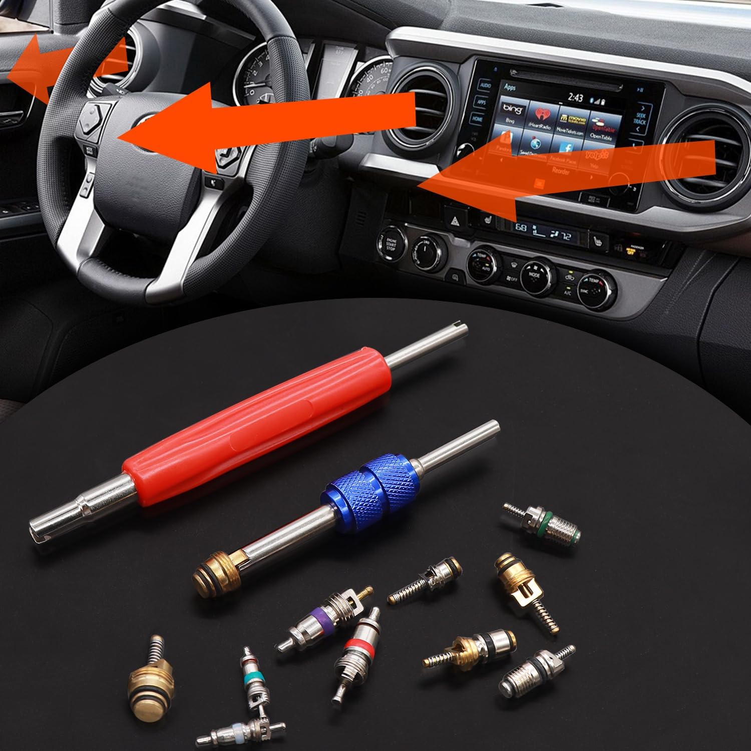Kit de reparación de aire acon - Valve Spring Compressor reseña y precio