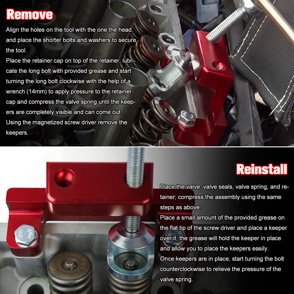 Herramienta compresora de reso - Valve Spring Compressor reseña y precio